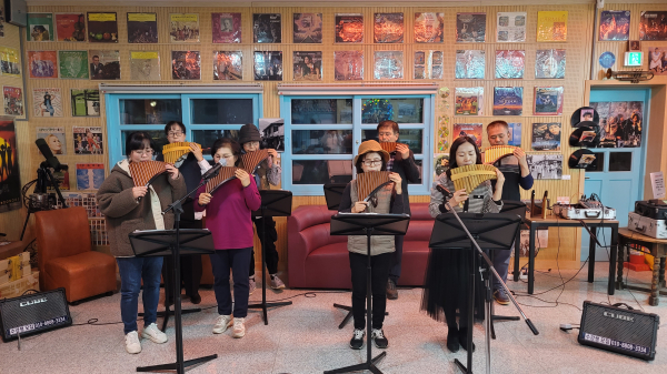 평생학습 프로그램 수강생 모집-팬플룻반