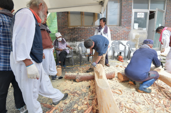 ​지난해 탄천장승제 진행 모습​