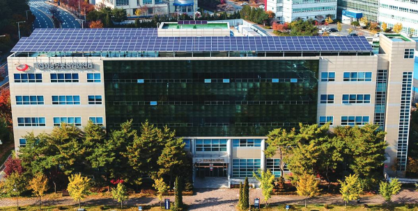 대전테크노파크 로봇방위산업센터 전경