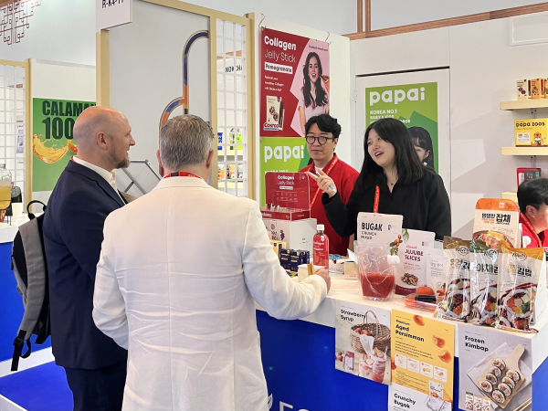 걸푸드 2024 통합 한국관 현장 상담