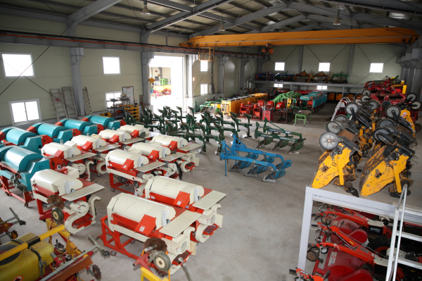 태안군 농기계 임대사업소 모습.