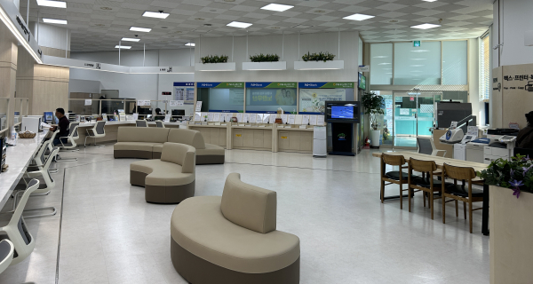 계룡시청 민원실 모습
