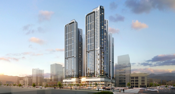 대전 유성 하늘채 하이에르 투시도