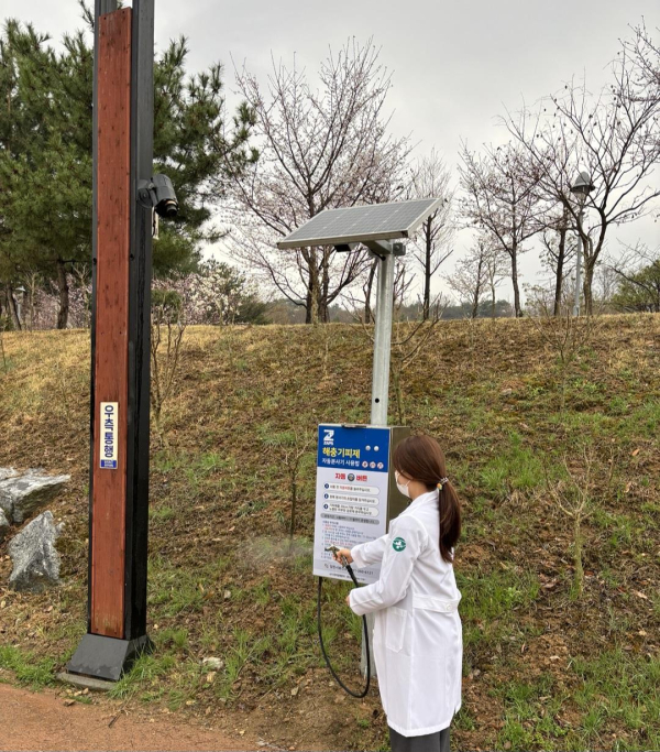 해충기피제 분사기