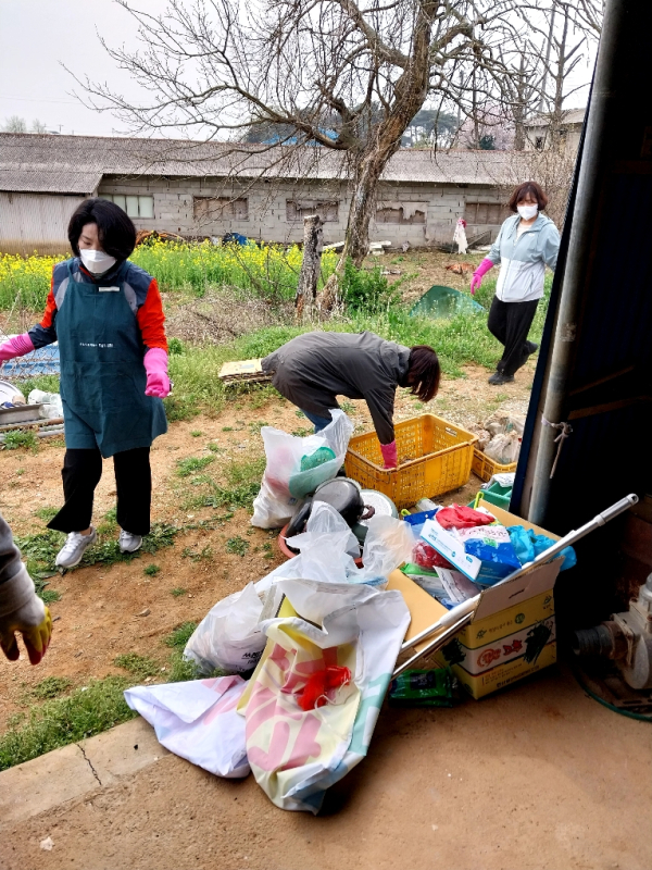 ‘생활도움 서비스 애니맘’사업 서비스 진행 모습