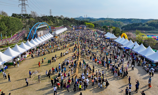 ​2024 기지시줄다리기 축제 현장 모습​