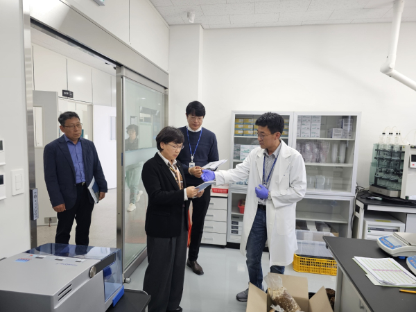 현장 방문 모습