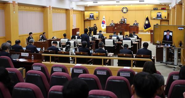 서산시의회, 제293회 임시회 개회 모습