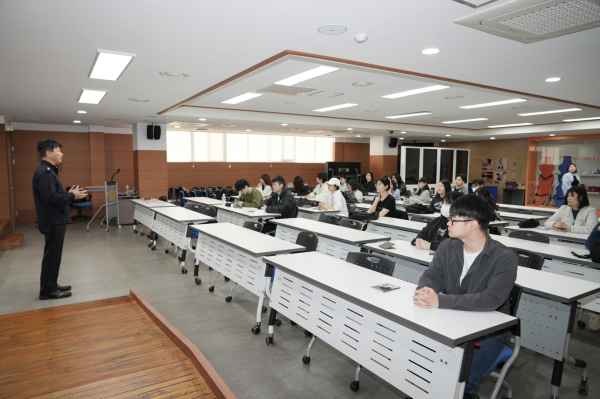 소방서 업무 소개 모습