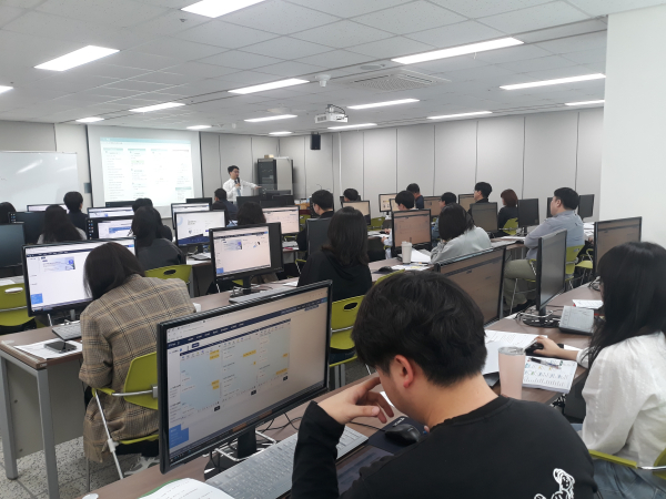 세외수입 담당자 업무 역량 강화 교육 진행 모습