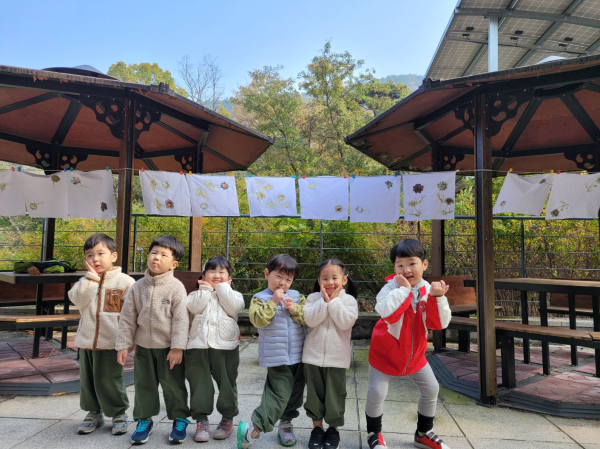 주미산 프로그램 (꽃으로 그림그리기)