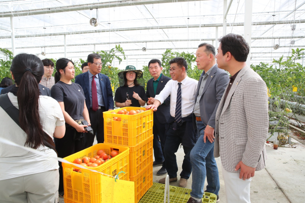 제351회 임시회 농수산해양위원회 현장방문(상주 스마트팜 혁신밸리)