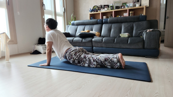 프로그램 참여자 운동 사진