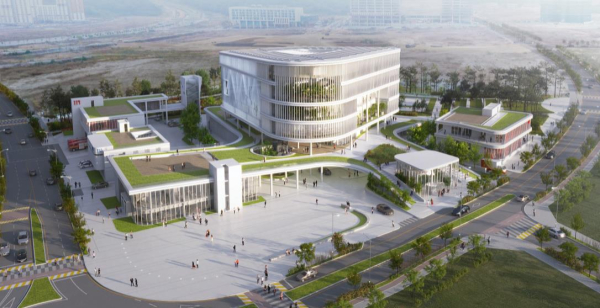 집현동(4-2생활권) 복합커뮤니티센터 조감도