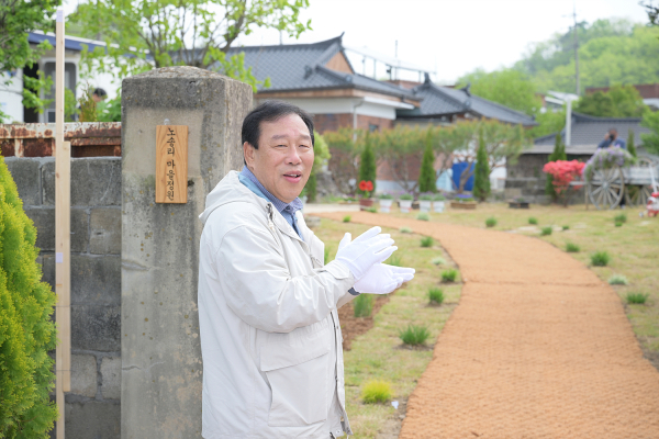 세종미래마을 조성행사를 찾은 최민호 시장