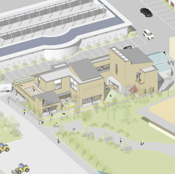 직영 동물보호센터 조감도