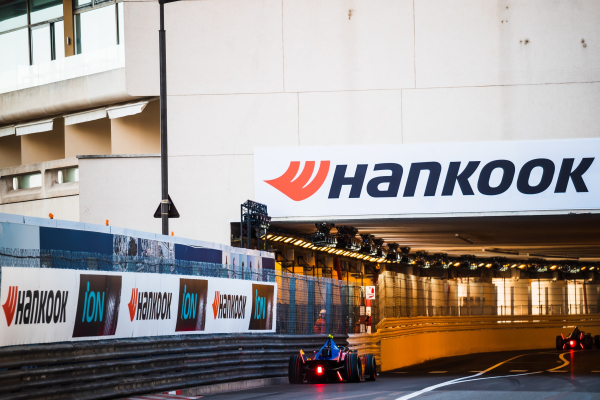 지난 한국타이어 후원 포뮬러 E 시즌9 2023 모나코 E-PRIX 대회 장면