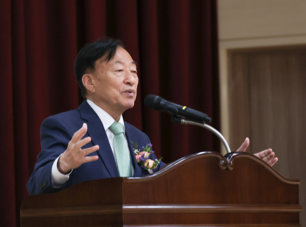 대전신계중학교, 새내울관(다목적강당) 개관식 개최 모습