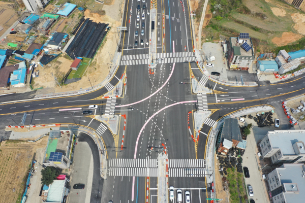 국도1호선 행복도시～조치원 연결도로 확장 개통