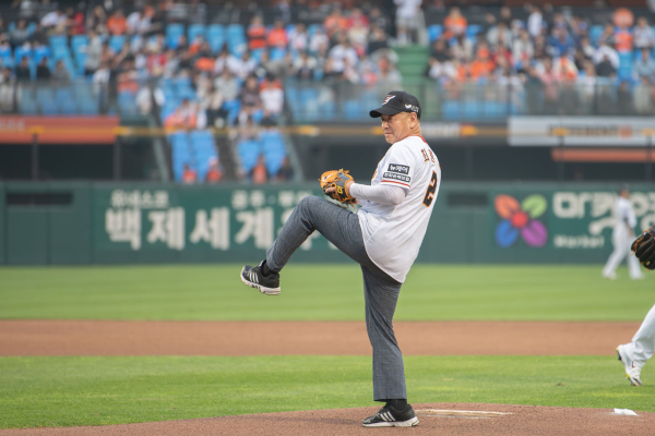 한화이글스 공주시 프로모션 데이 (시장님 시구)