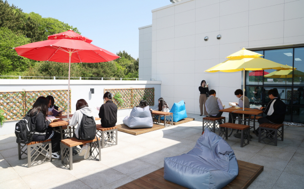 안면상상도서관 생활SOC 복합화시설 개관(도서관 야외시설)