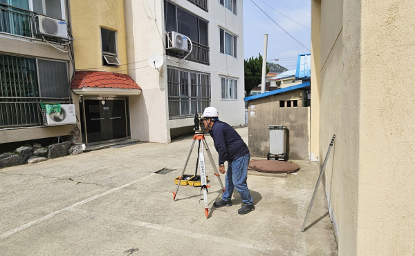 공동주택 제3종시설물 실태조사(건물 수평 체크)