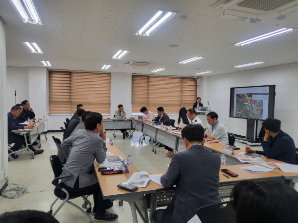 2024 세종낙화축제 교통대책 집중 점검 회의 개최 모습