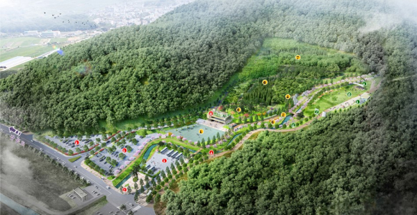 대전 장동·계족산 일원 생태휴양 조성사업 (조감도)