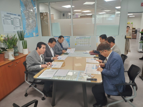 행정안전부 방문 모습