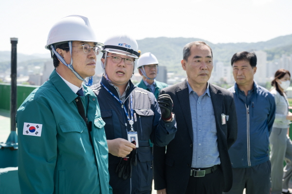 대한민국 안전 대(大)전환 현장점검 진행 모습