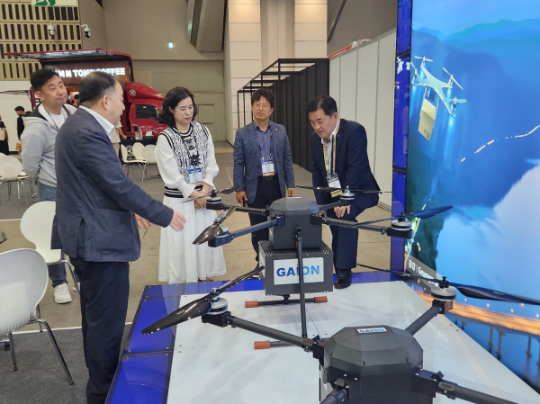 대한민국 드론박람회 참가 모습
