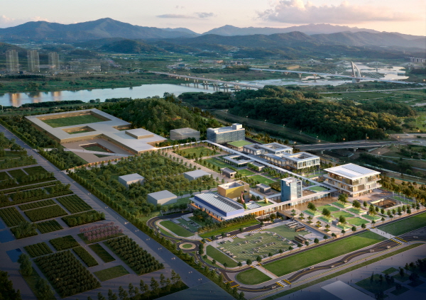 박물관단지 전체 조감도