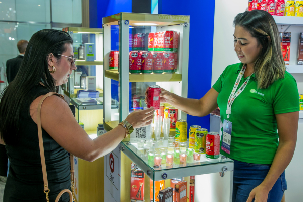 상파울루 식품박람회 한국관 현장 상담