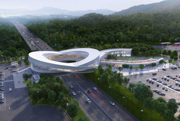 처인휴게시설 조감도