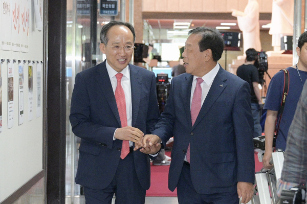 추경호 국민의힘 원내대표 면담