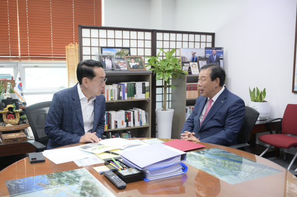 김도읍 법제사법위원장 면담