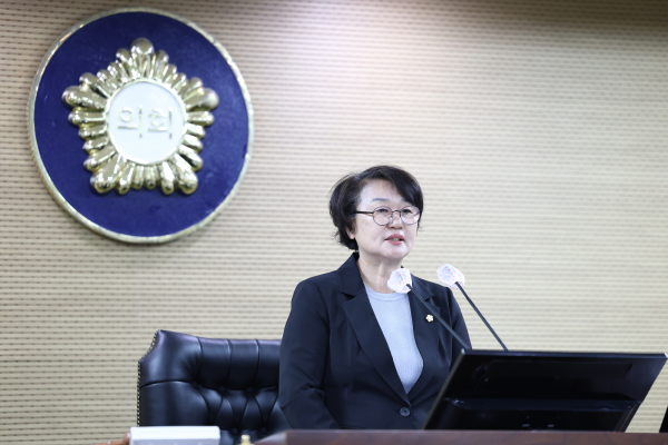 청양군의회, 제300회 제1차 정례회 개회식 모습