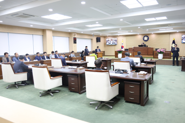 청양군의회, 제300회 제1차 정례회 개회