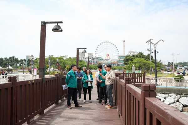 지난 30일, 어린이시설 집중 안전 점검 모습