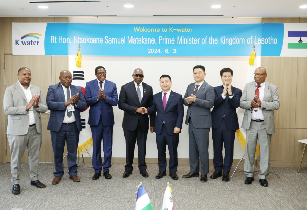 윤석대 한국수자원공사 사장, 레소토 총리 면담 (단체사진)