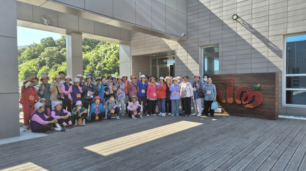 문해교실 어르신 예산 1100년 기념관 방문