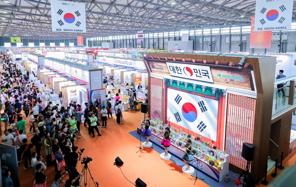 상하이 SIAL CHINA 한국관 운영 현장