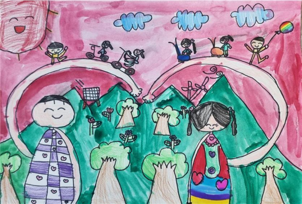 최우수작 : 풀꽃향기유치원 향기반 어린이 작품