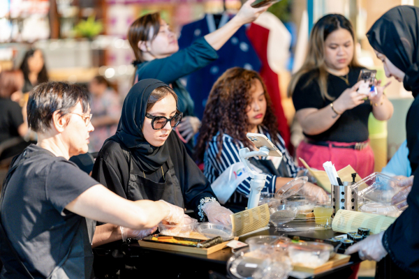 K-FOOD 앰배서더 김밥 만들기 체험 사진