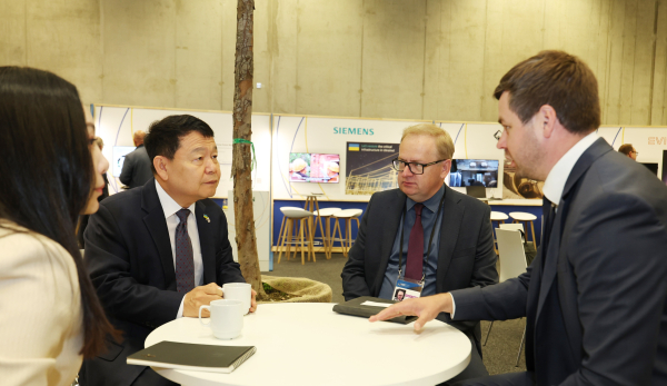 윤석대 사장, 안드리 쿨친스키(Andriy Kulchynskyi) 트루스카베츠시장 면담