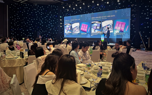 베트남 유통업계 초청 영유아·건강기능식품 설명회 모습