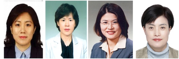 (왼쪽부터) 박영신 정책국장,이미자 학교지원본부장, 김희경 학교지원본부 행정지원부장, 임재희 세종시의회사무처 교육안전전문위원