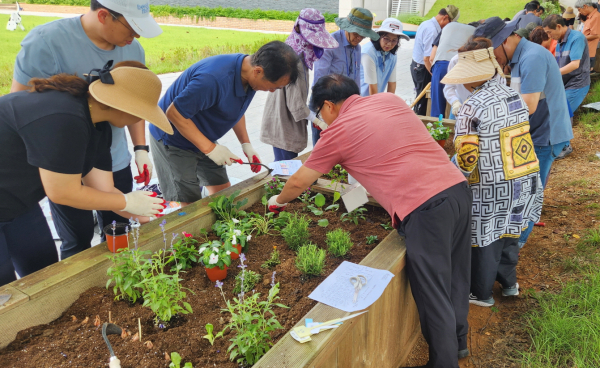 지난해 귀농인 현장중심 영농교육 모습.