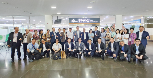 해외도시 대표단 방문 모습