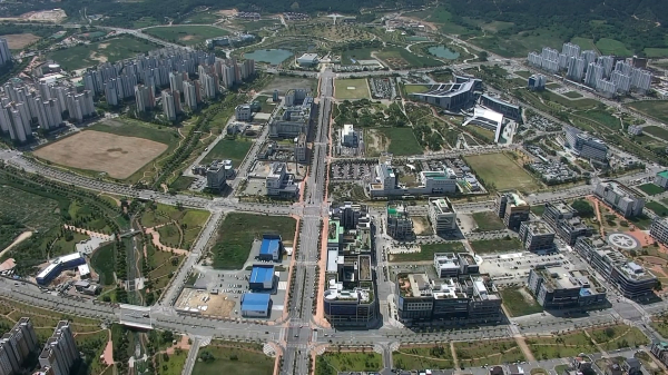 내포신도시 상징가로 대상지